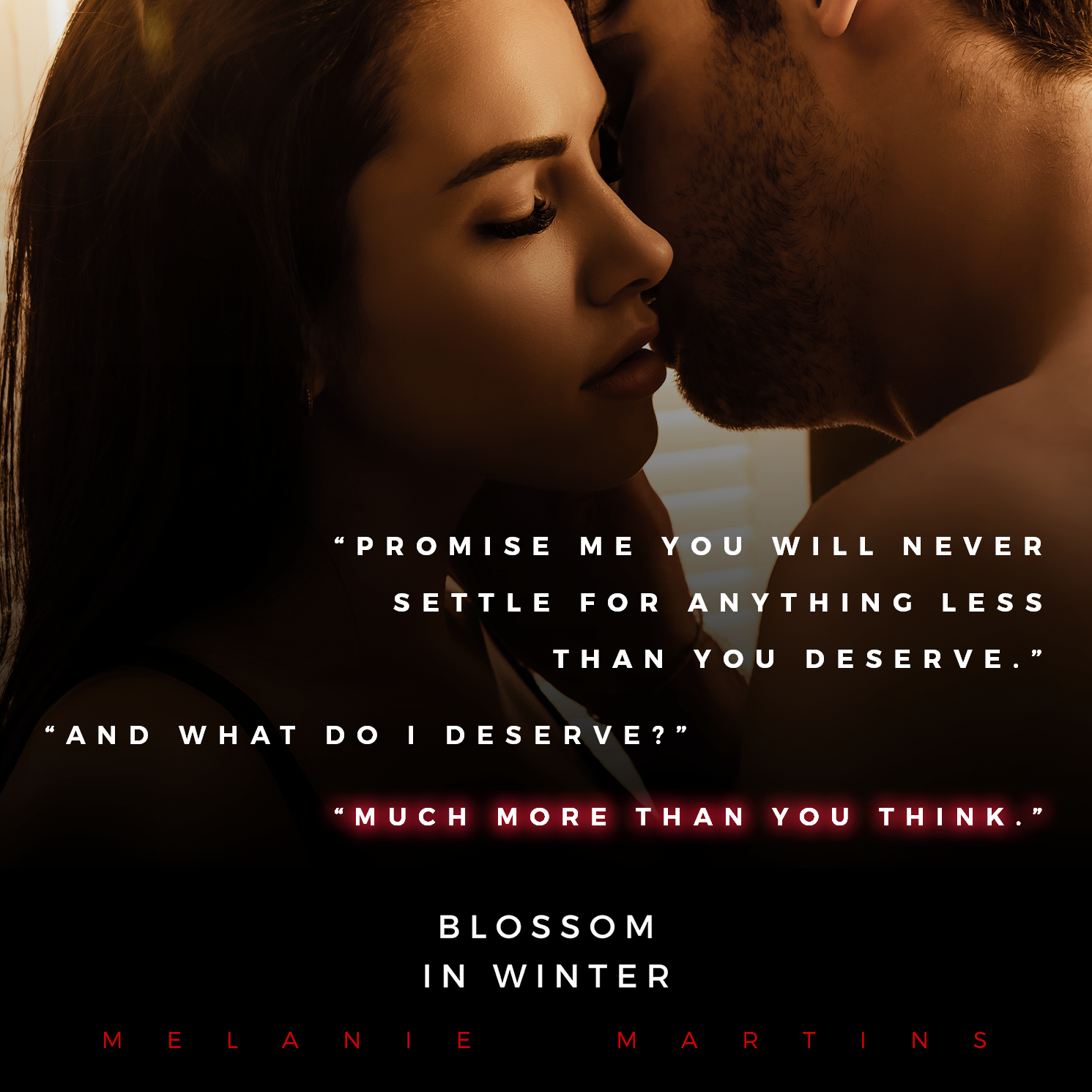 Blossom in Winter (Blossom in Winter Book 1) + Bookmark - Melanie Martins